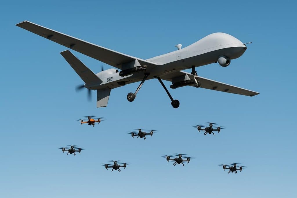 Rusia testează „Yolka”, drona ieftină care distruge alte drone prin impact direct