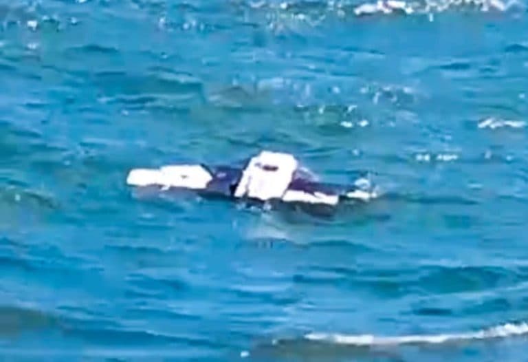 Fragmente de dronă au fost găsite pe plaja Tuzla, MApN intervine