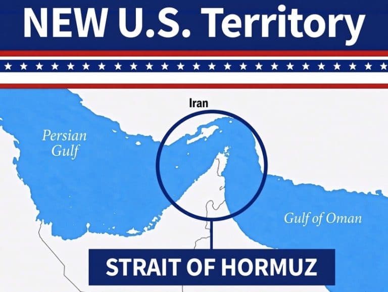 Donald Trump a descris Strâmtoarea Ormuz ca un nou teritoriu american
