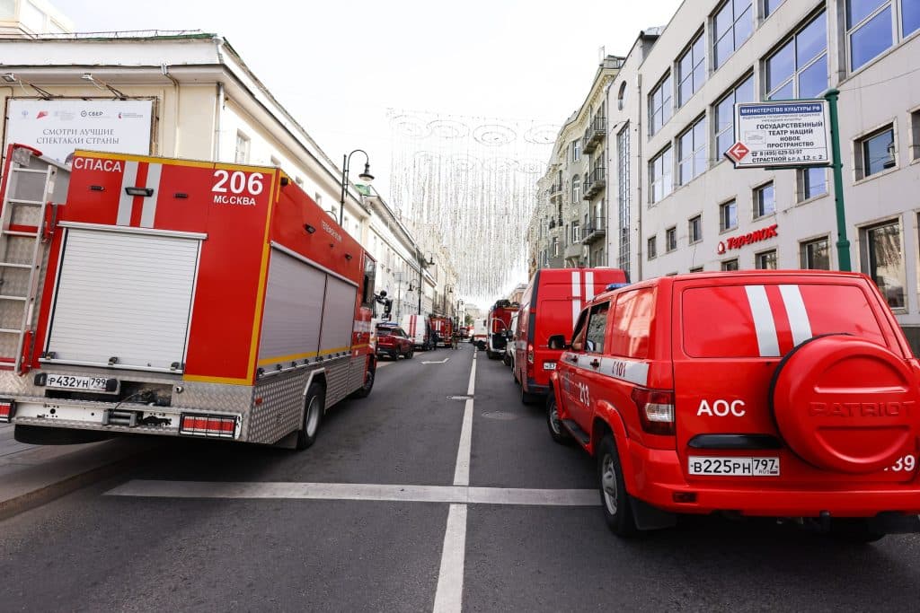 O explozie puternică într-o cafenea din Moscova a provocat victime