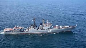 Navă rusă cu rachete hipersonice, observată lângă Germania