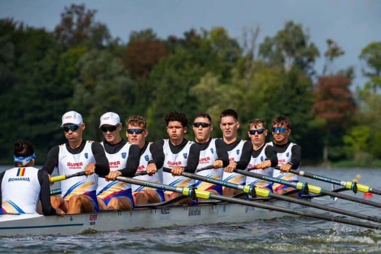România câștigă locul 1 la Europenele Under 23 de canotaj cu 9 medalii de aur