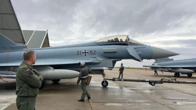 Germania trimite avioane de vânătoare pentru securitatea aeriană în Letonia
