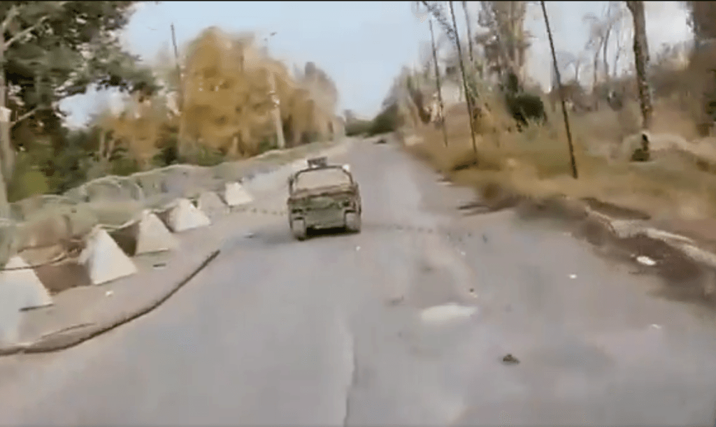 Dronă ucraineană neutralizată de un robot terestru în războiul din Ucraina