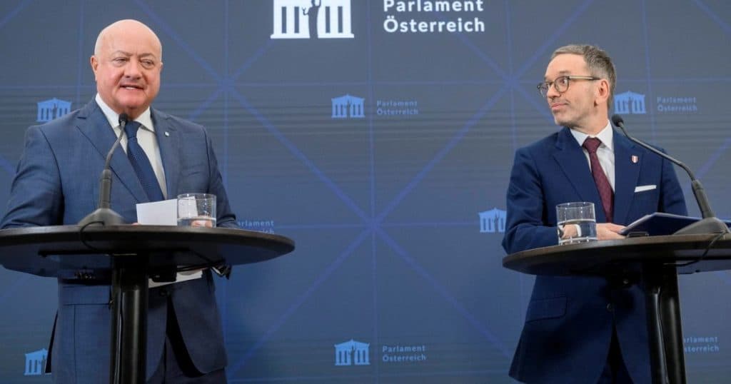 Acord privind bugetul între conservatori și extrema dreaptă din Austria. Herbert Kickl: Am făcut o alegere esențială.