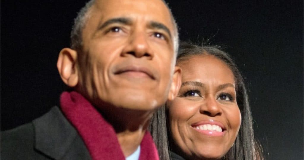 Barack Obama încearcă să combată speculațiile privind un divorț de Michelle. Imaginea mult-discutată