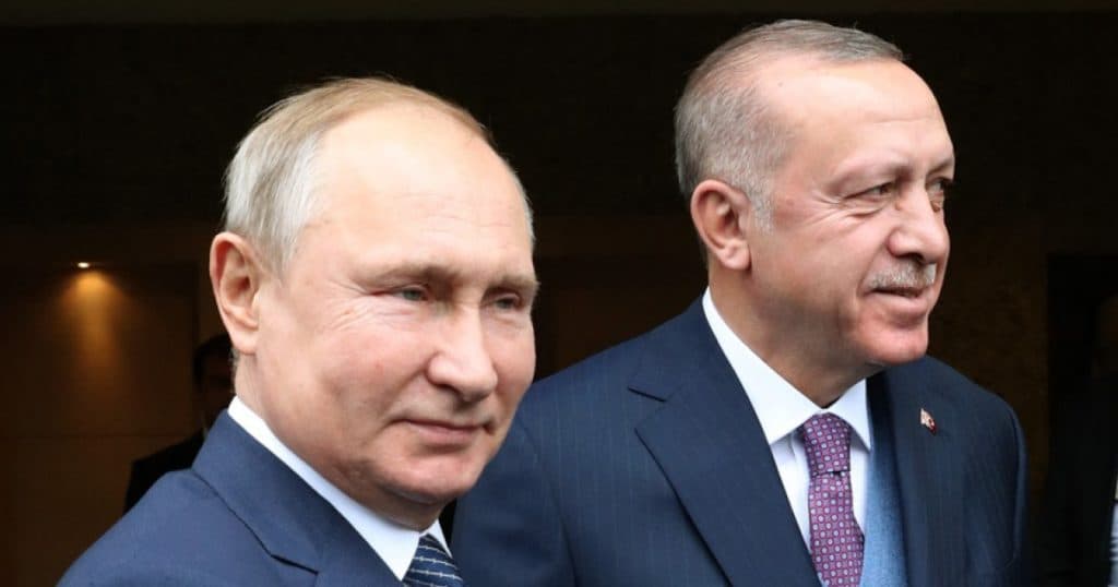 Erdogan discută cu Putin despre livrarea de gaz rusesc către Slovacia prin gazoductul TurkStream.