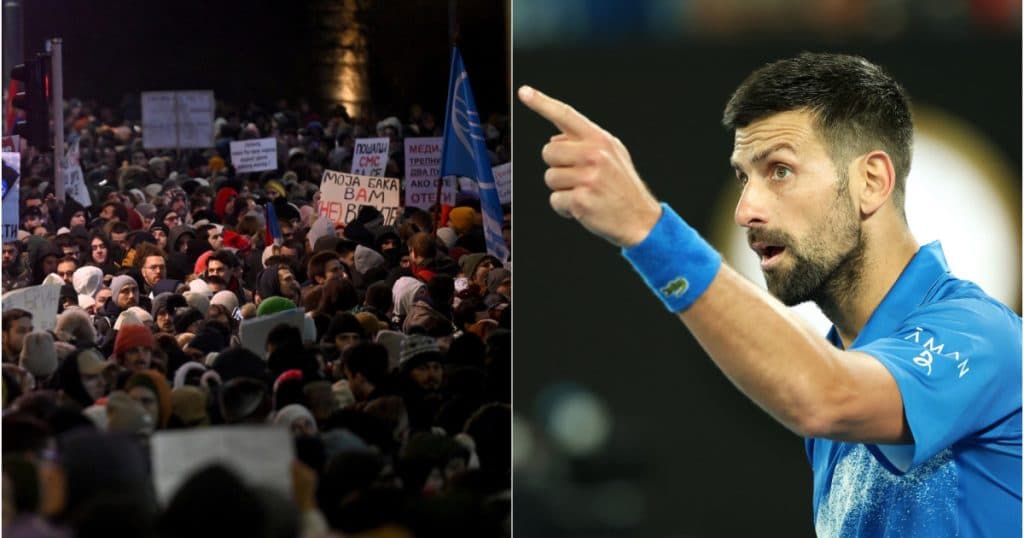 Novak Djokovic condamnă actele de violență împotriva protestatarilor din Serbia: „Este o mare înfrângere pentru noi ca societate”