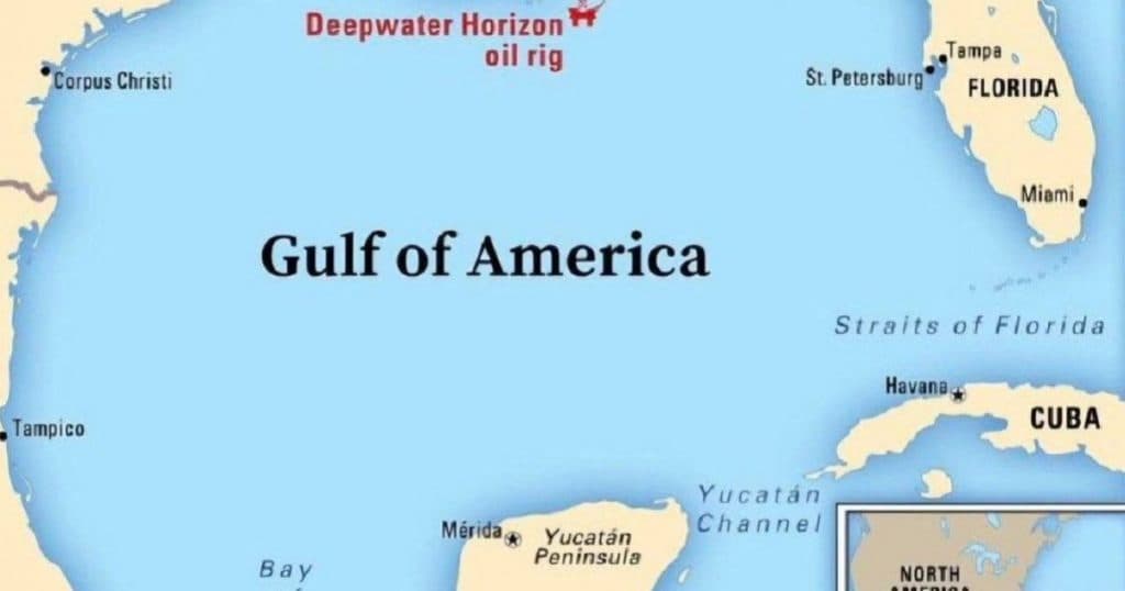 „Golful Mexic” va fi denumit „Golful Americii” pentru utilizatorii Google Maps din Statele Unite.