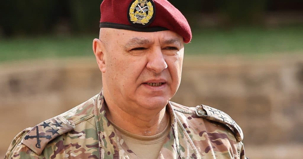 Joseph Aoun, comandantul armatei libaneze, a fost ales președinte al națiunii.