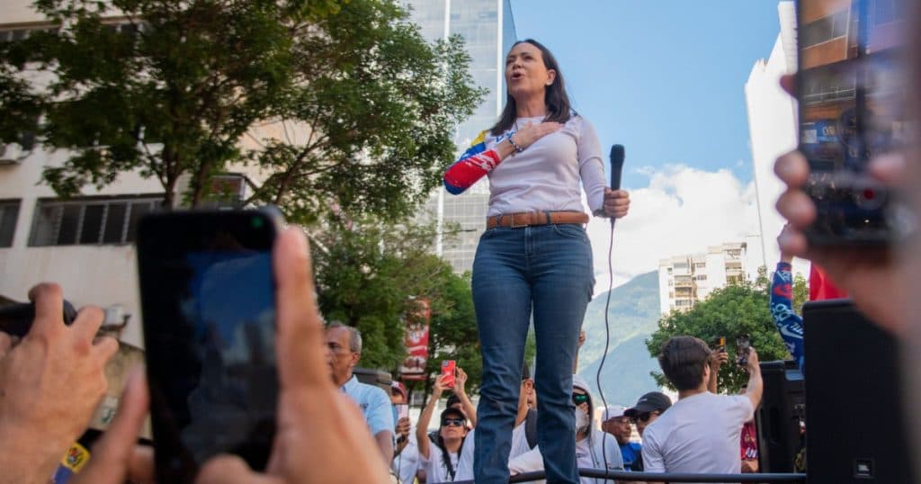 Lidera opoziției din Venezuela, reținută temporar, după protestele din Caracas. Ce se întâmplă în țara sud-americană