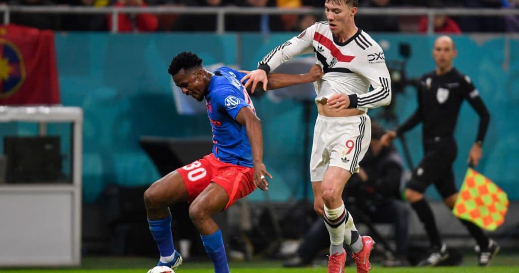 Text în direct Europa League: FCSB – Manchester United. Scor final 0 – 2. FCSB înfruntă o înfrângere, dar obține calificarea în play-off.