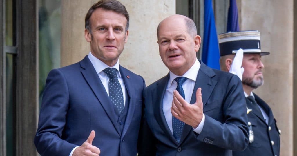 Macron și Scholz se angajează să construiască o Uniune Europeană „unită și puternică” în fața lui Trump.