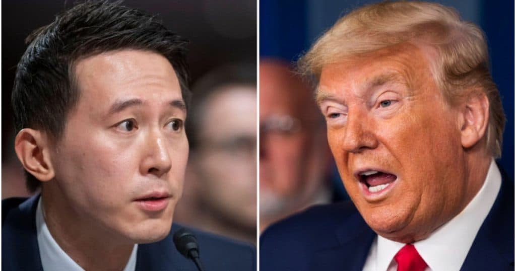 Șeful TikTok îi exprimă recunoștință lui Trump pentru „dedicarea sa în găsirea unei soluții” referitoare la aplicație.