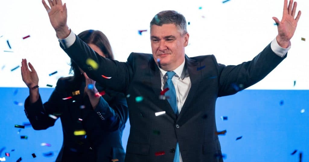 Președintele croat Milanovic, critic al Uniunii Europene și al NATO, a reușit să obțină un nou mandat. Există acuzații că botii ruși l-au susținut în campanie.