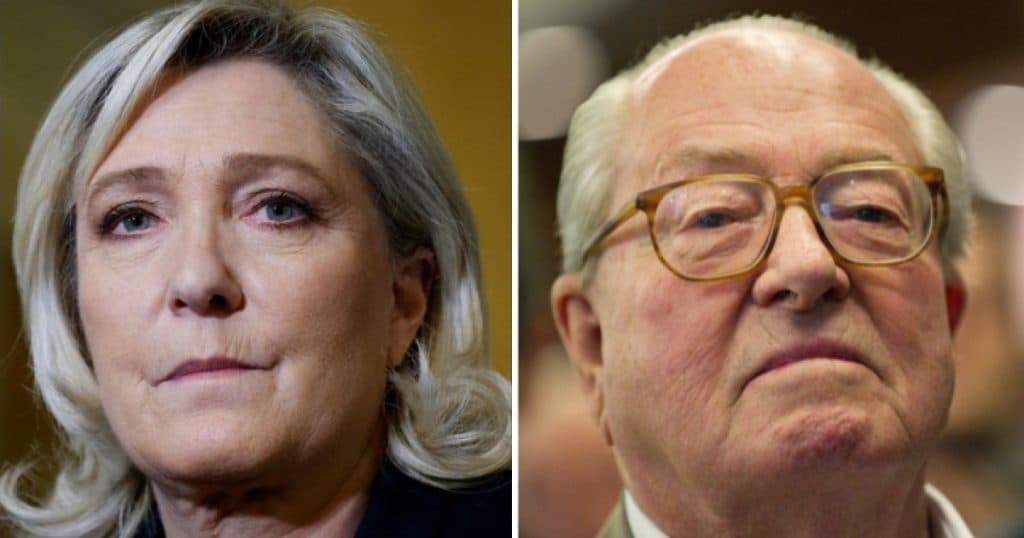 Reacția inițială a Marinei Le Pen, lidera extremei drepte din Franța, după decesul tatălui său, Jean-Marie Le Pen.