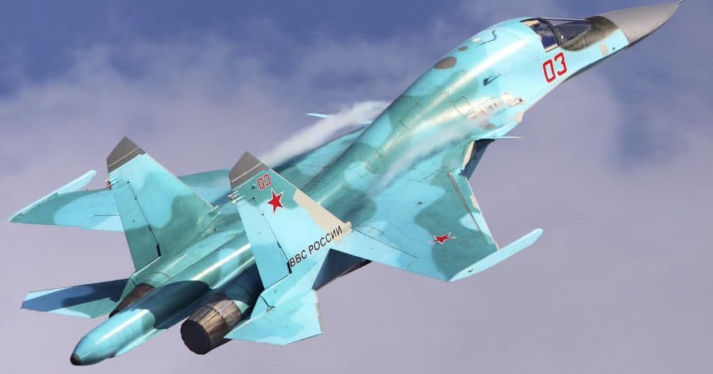 Rușii afirmă că au lansat pentru prima dată o rachetă hipersonică Kinjal de pe un bombardier Su-34 „în condiții de luptă”.