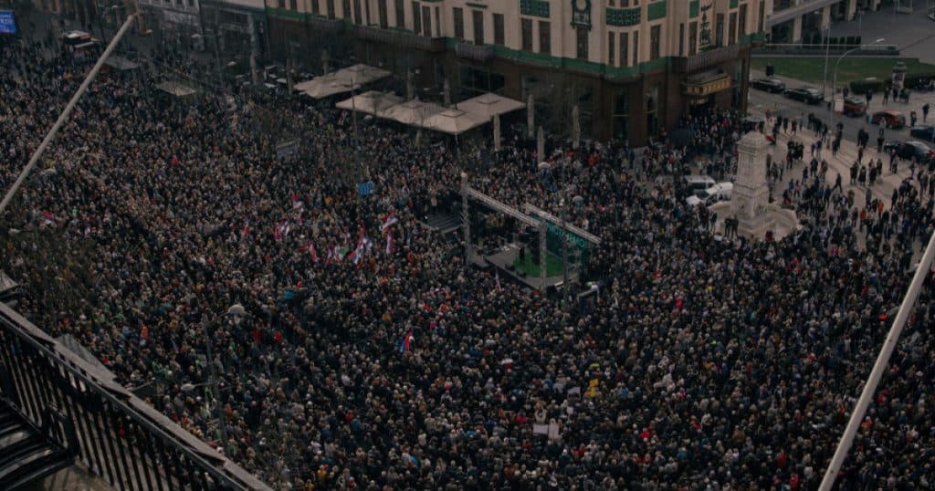 Serbia, la un pas de greva generală. „Corupția ucide! Este un moment decisiv, începutul sfârșitului”