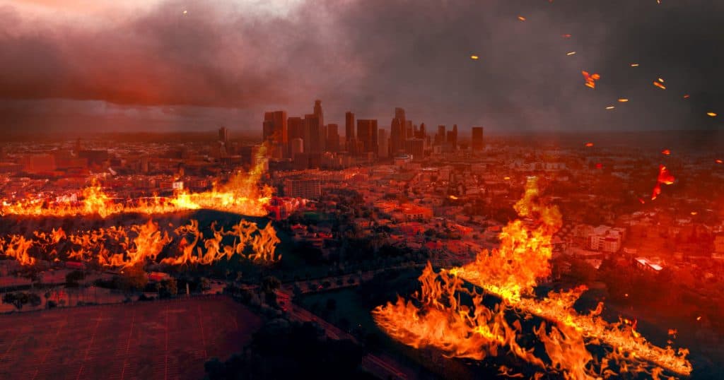 Următorul Pompeii: Sub amenințarea cutremurelor, incendiilor și supervulcanilor, Los Angeles riscă să devină primul megalopolis fantomă.