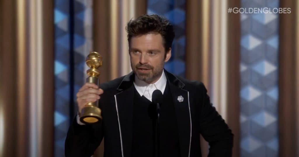 Globurile de aur 2025. Sebastian Stan, declarație de dragoste pentru România în discursul său de la primirea premiului.