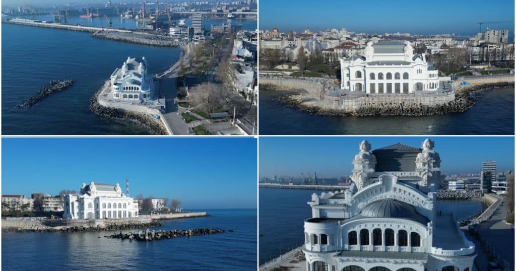 Renovarea Cazinoului din Constanța, aproape finalizată. Când va fi redeschis pentru public. „Arată foarte bine”