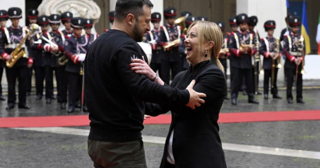 Volodimir Zelenski se întâlnește cu Giorgia Meloni la Roma. Subiectele de discuție ale celor doi lideri.