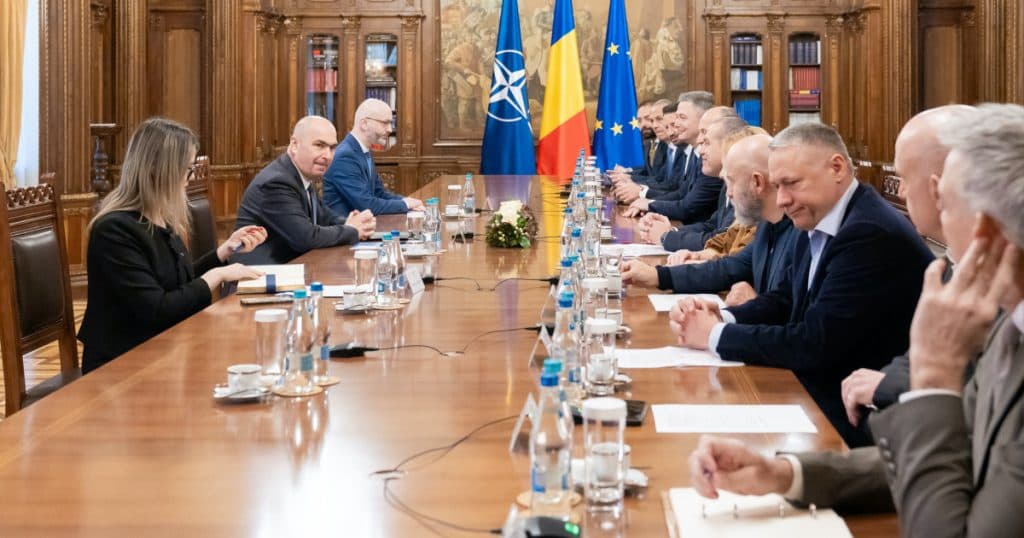 Bolojan a avut o întâlnire la Cotroceni cu antreprenorii români. Ce solicitări au avut oamenii de afaceri pentru președintele interimar