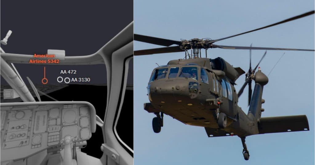 Ce au observat piloții elicopterului Black Hawk înainte de coliziunea cu avionul de pasageri din SUA