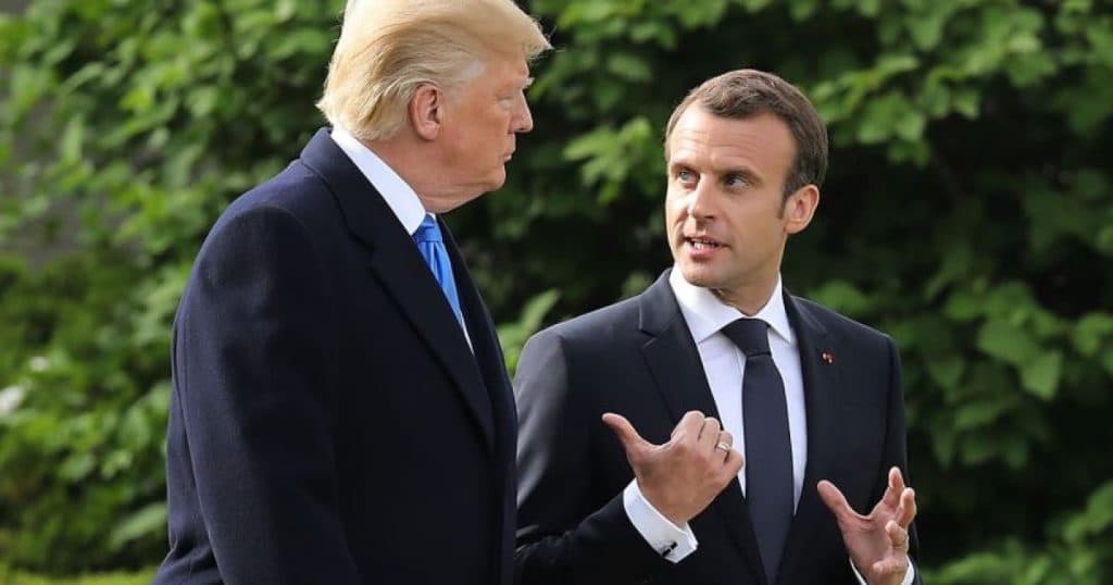 Macron îi comunică lui Trump că „între aliaţi, nu poţi să-l faci pe celălalt să sufere din cauza tarifelor vamale”