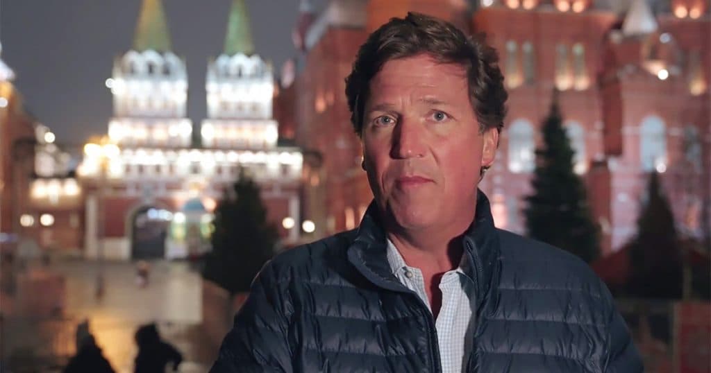 Reacția Kievului după ce Tucker Carlson a afirmat că Ucraina a comercializat armele primite din SUA pe piața neagră.