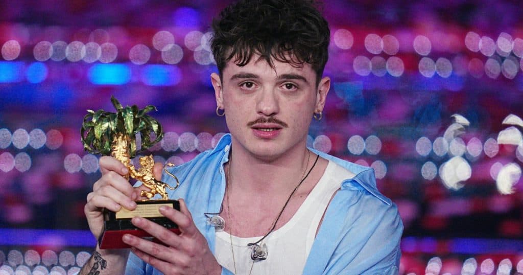 Câștigătorul Festivalului de la San Remo: Olly, cu melodia „Balorda Nostalgia”