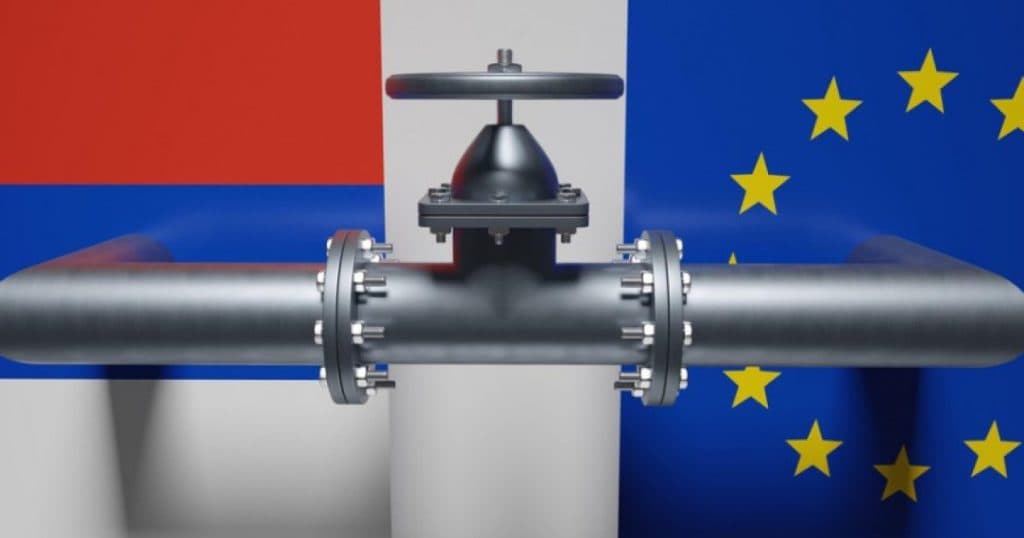 Exporturile de gaze rusești prin conducte către Europa au înregistrat o scădere de 19,4% în martie.