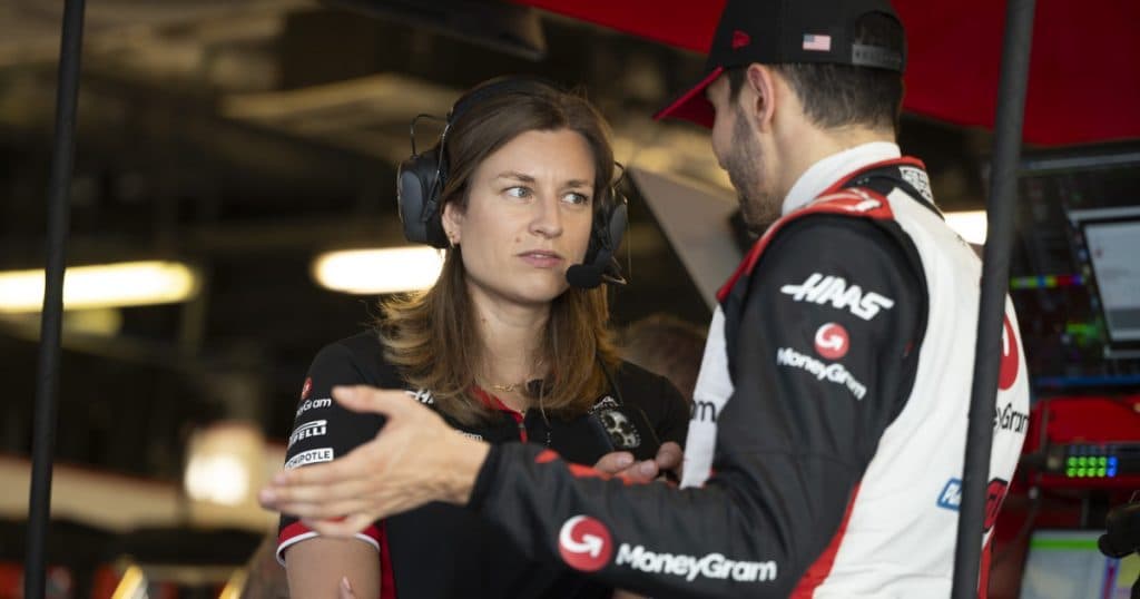 În premieră în Formula 1, Laura Muller a devenit prima femeie care ocupa funcția de inginer de cursă.