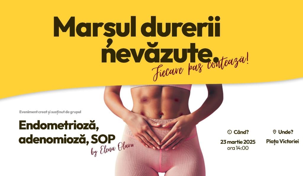 Să spargem tăcerea în legătură cu endometrioza: O etapă crucială pentru conștientizare și suport.