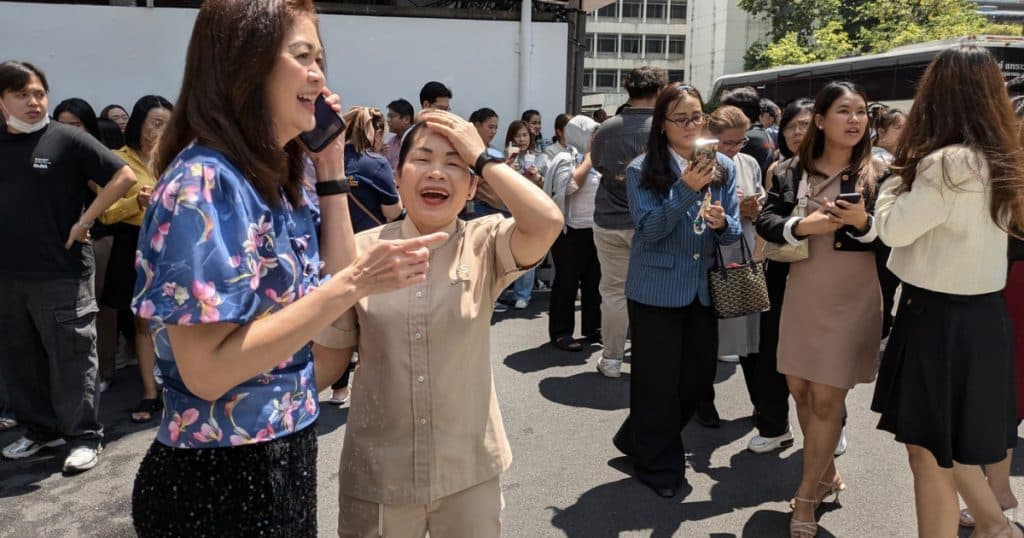 Un cutremur puternic, cu magnitudinea de 7,7, s-a produs în Myanmar și a fost resimțit în Thailanda, provocând panică la Bangkok.