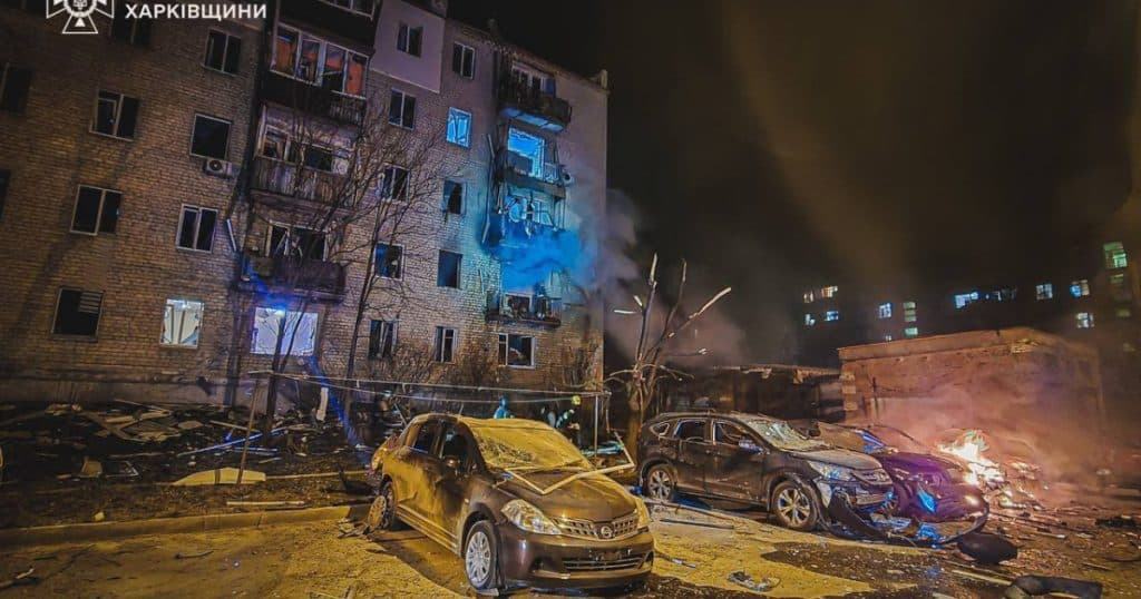 Atac cu drone al Rusiei în regiunea ucraineană Harkov: trei decedați și zeci de răniți.