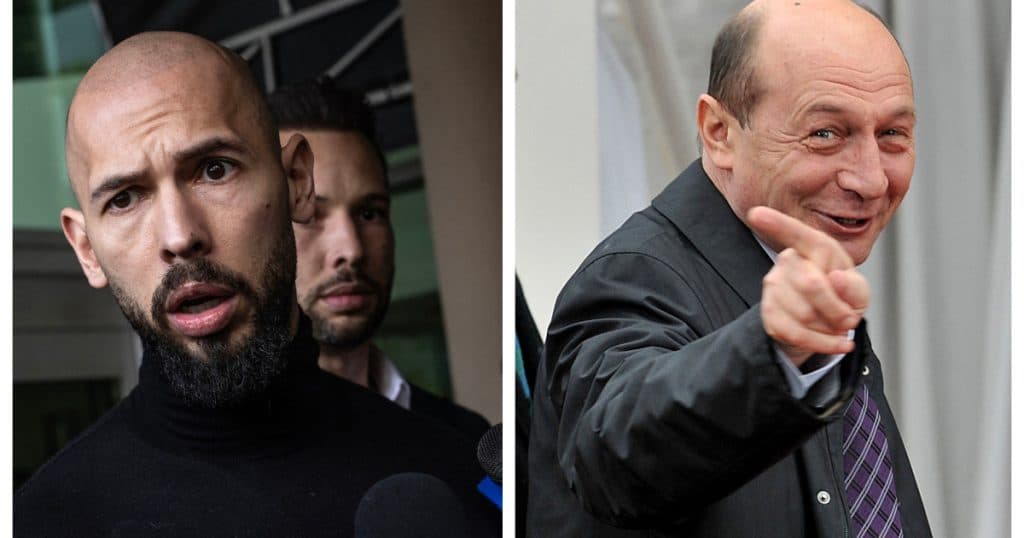 Băsescu îl ironizează pe Ciolacu în legătură cu Sprânceană și îi sugerează să-i trimită pe frații Tate ca reprezentanți ai României.