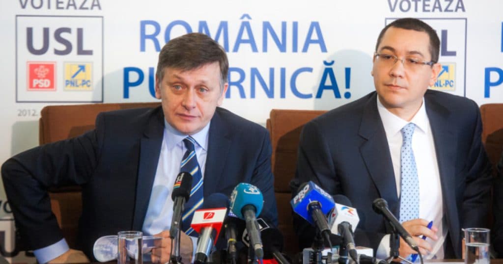 Crin Antonescu: Problema cu Victor Ponta nu este trădătoria, ci travestirea.