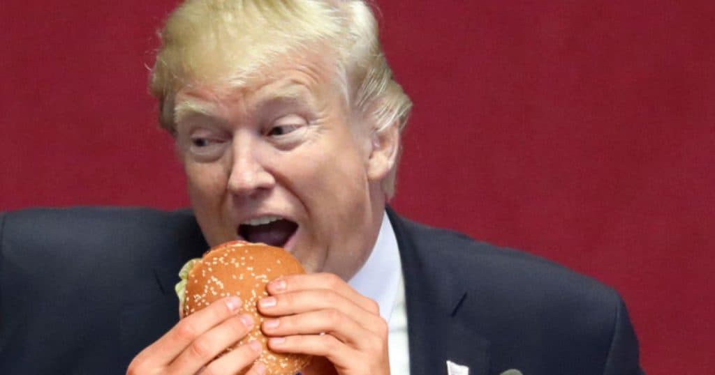 Donald Trump exprimă critici la adresa alimentelor europene, susținând că nu sunt potrivite pentru americani. „Este o eroare, sunt mai sigure decât cele din Statele Unite.”