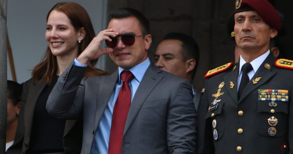 Ecuadorul se află în „alertă maximă”. Președintele Noboa, recent reales, ar fi vizat de un complot de asasinat.