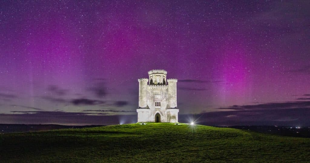 Spectacolul aurorei boreale, surprins în imagini în Marea Britanie
