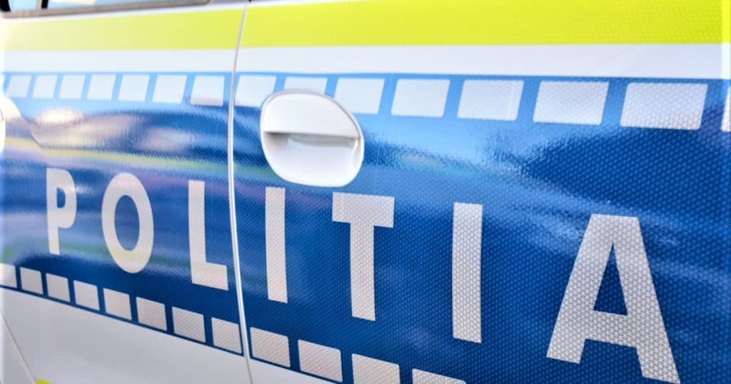 Accident în Maramureș cu o mașină de poliție; doi polițiști au fost internați.