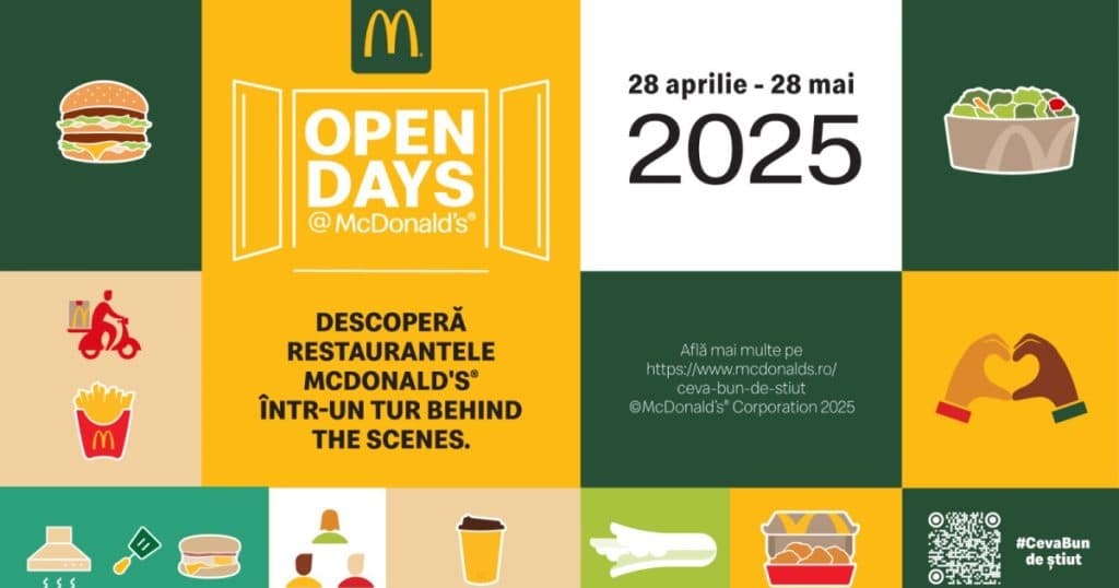 Zilele Deschise la McDonald’s: O experiență autentică în culisele bucătăriei restaurantelor din întreaga țară