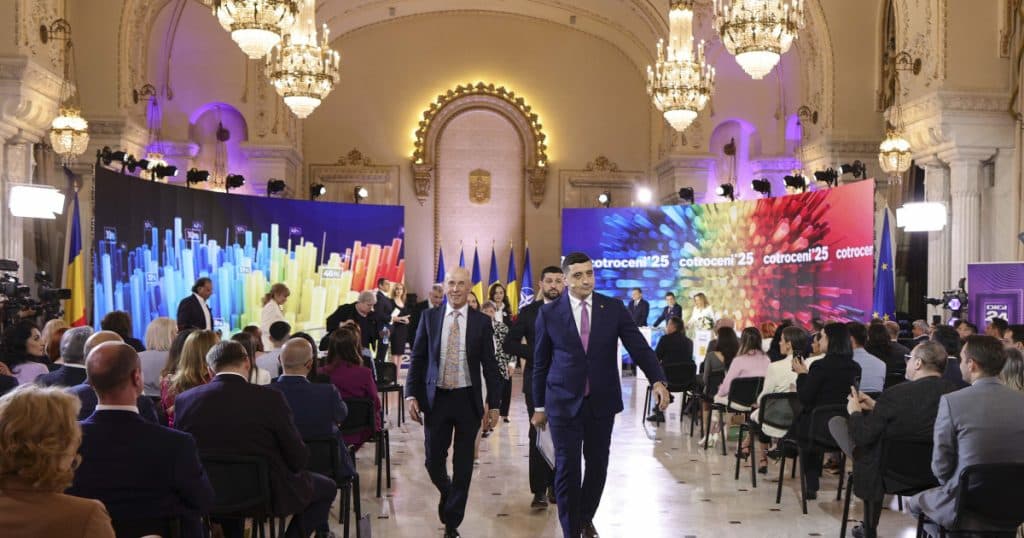 Momentul în care George Simion părăsește dezbaterea prezidențială organizată de Digi24