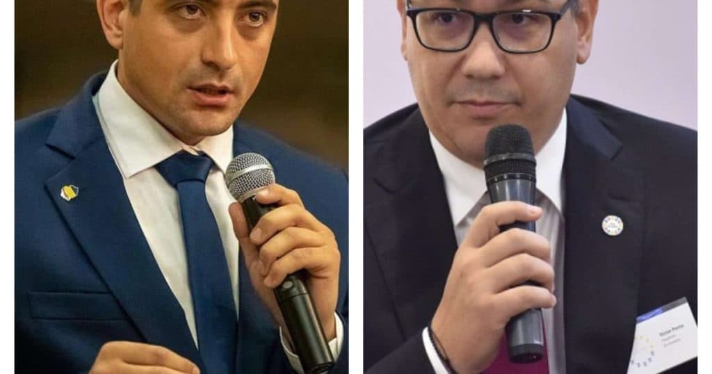 Războiul suveraniștilor: Simion îl acuză pe Ponta că susținătorii săi au plătit 7 milioane de euro pentru lobby american.