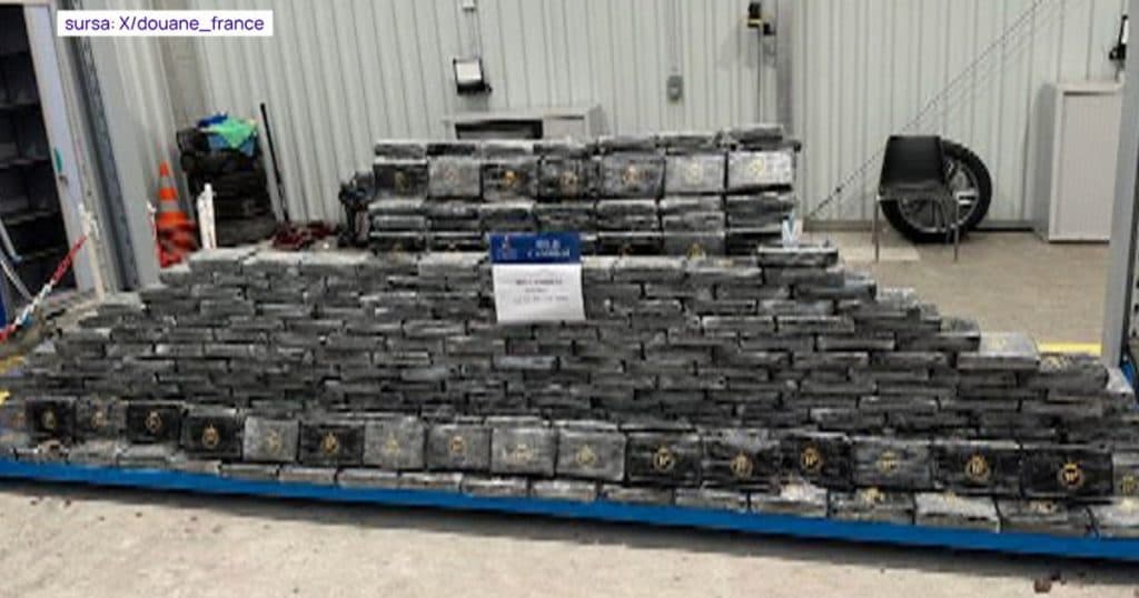 Șofer român reținut cu peste 400 de kilograme de cocaină în Franța. A fost condamnat la 10 ani de închisoare.