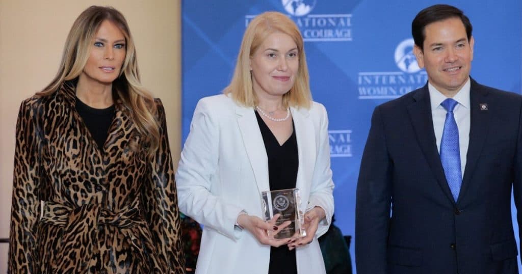 Melania Trump, despre activista română premiată la Washington: „Georgiana Pascu apără demnitatea celor ale căror voci nu se aud”