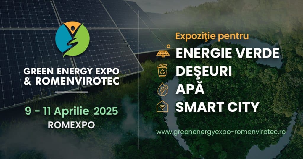 Viitorul orașelor, energiei și mediului înconjurător este evidențiat la GREEN ENERGY EXPO.