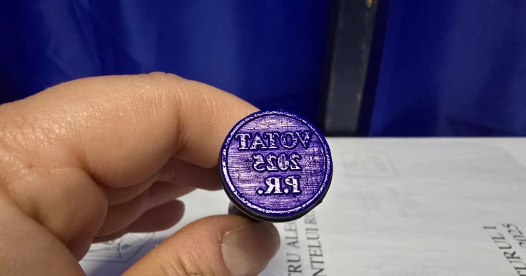 Alegeri prezidențiale 2025. Erori ce pot provoca anularea votului în turul 2. Unde se aplică corect ștampila pentru a asigura un vot valid.