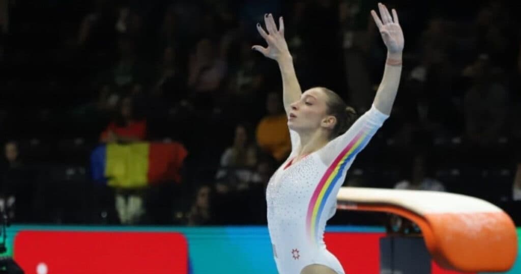 Ana Bărbosu, campioană europeană la sol, a obținut toate cele 4 medalii pentru România.